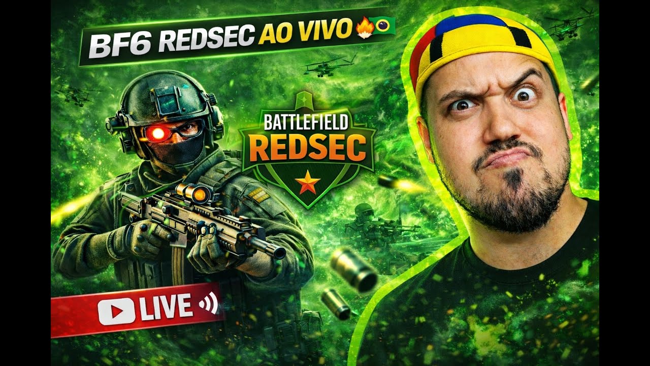 BF6 REDSEC AO VIVO 🔥😂 | Battlefield 6 Gameplay PT-BR
