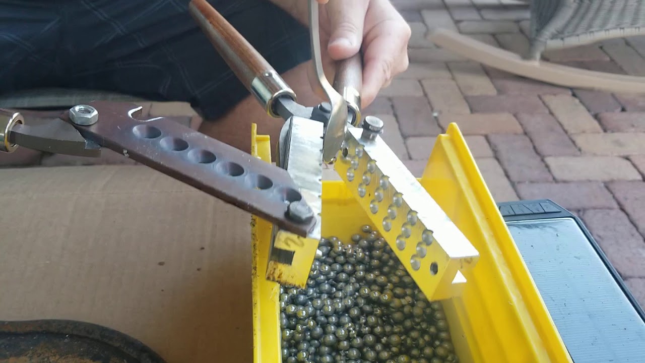 Making Buckshot Pellets