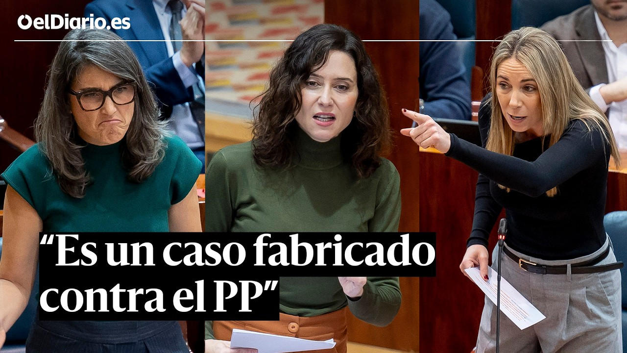 Ayuso, sobre la denuncia de acoso sexual contra el alcalde de Móstoles: “Es un caso fabricado”