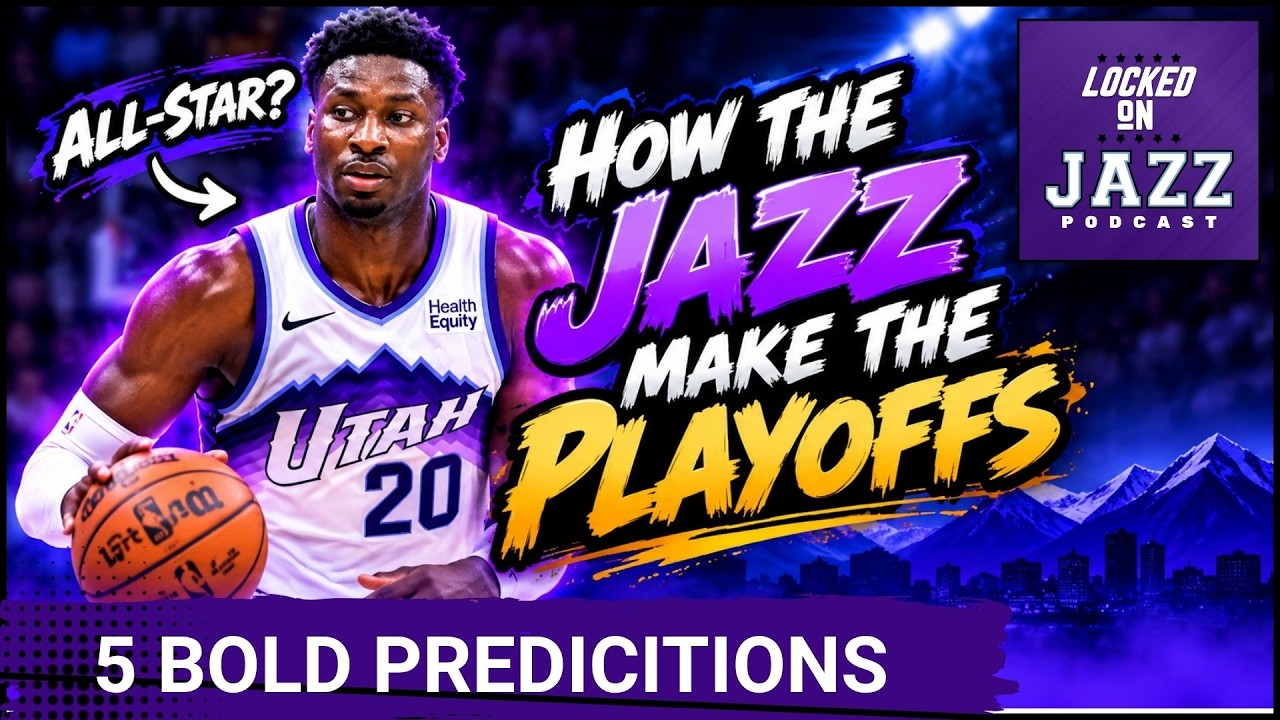 Utah Jazz Must Change This One Thing To Reach The Playoffs.  5 Bold Predictions