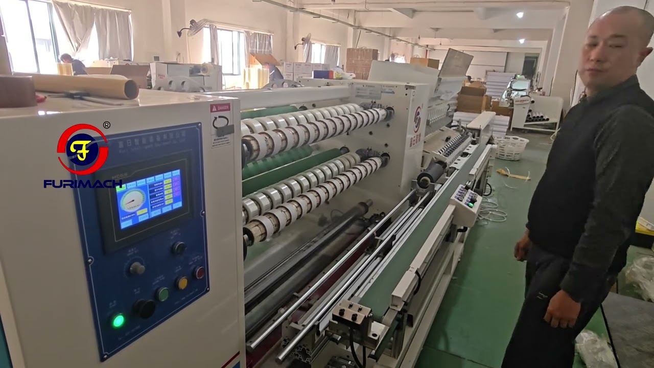 Máquina cortadora de cinta BOPP para la producción de cinta
