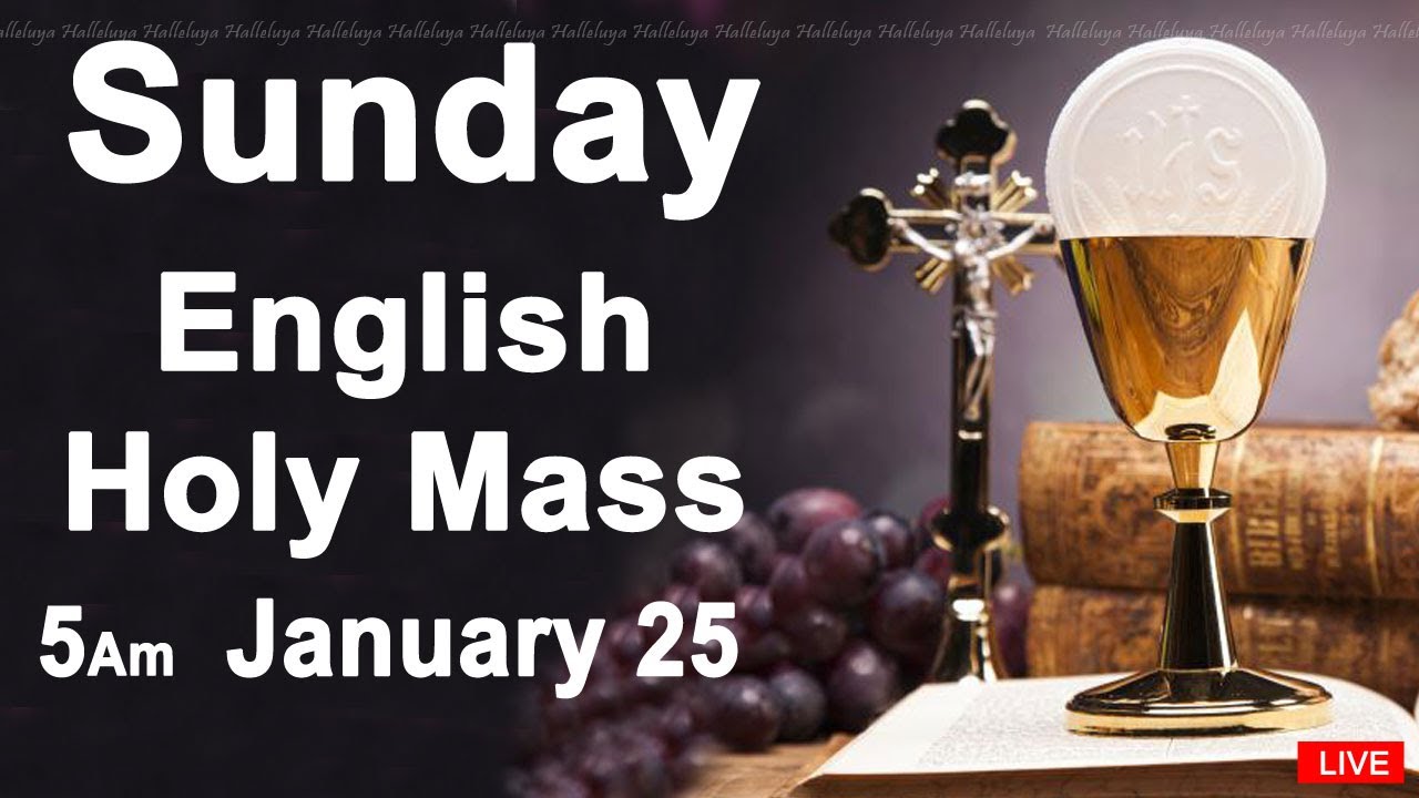 Catholic Mass Today I Daily Holy Mass I Sunday January 25 2026 I English Holy Mass I 5.00 AM