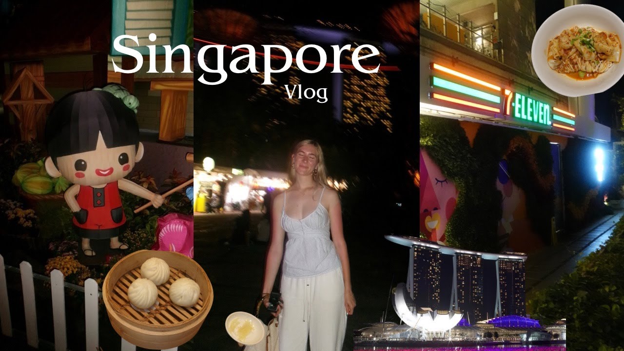 Singapore vlog (sentosa island, yummy food, universal studios, etc)
