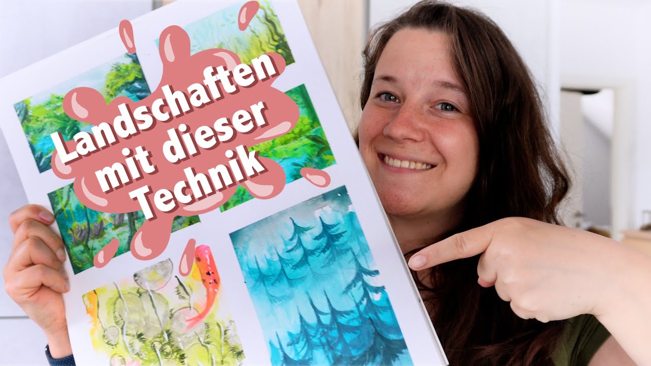 Landschaften mit dieser Technik