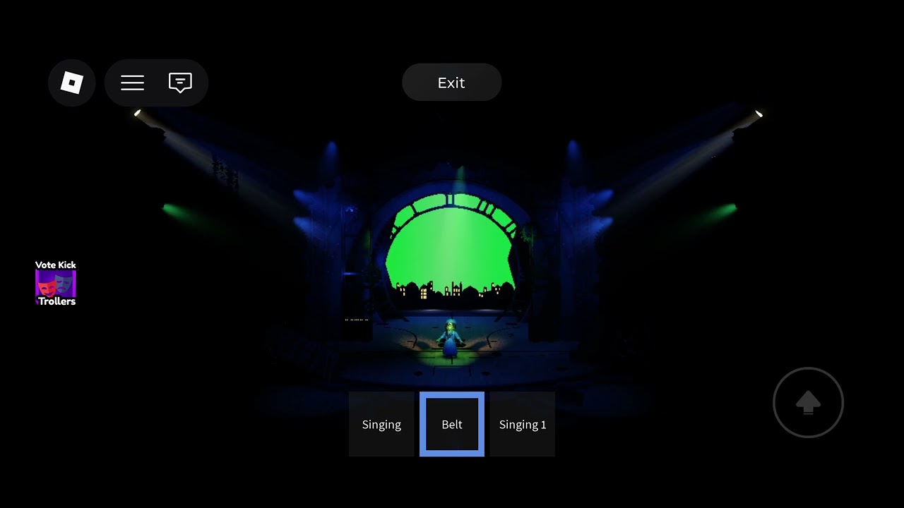 Take a bow theatrics the wizard and I wicked the musical roblox