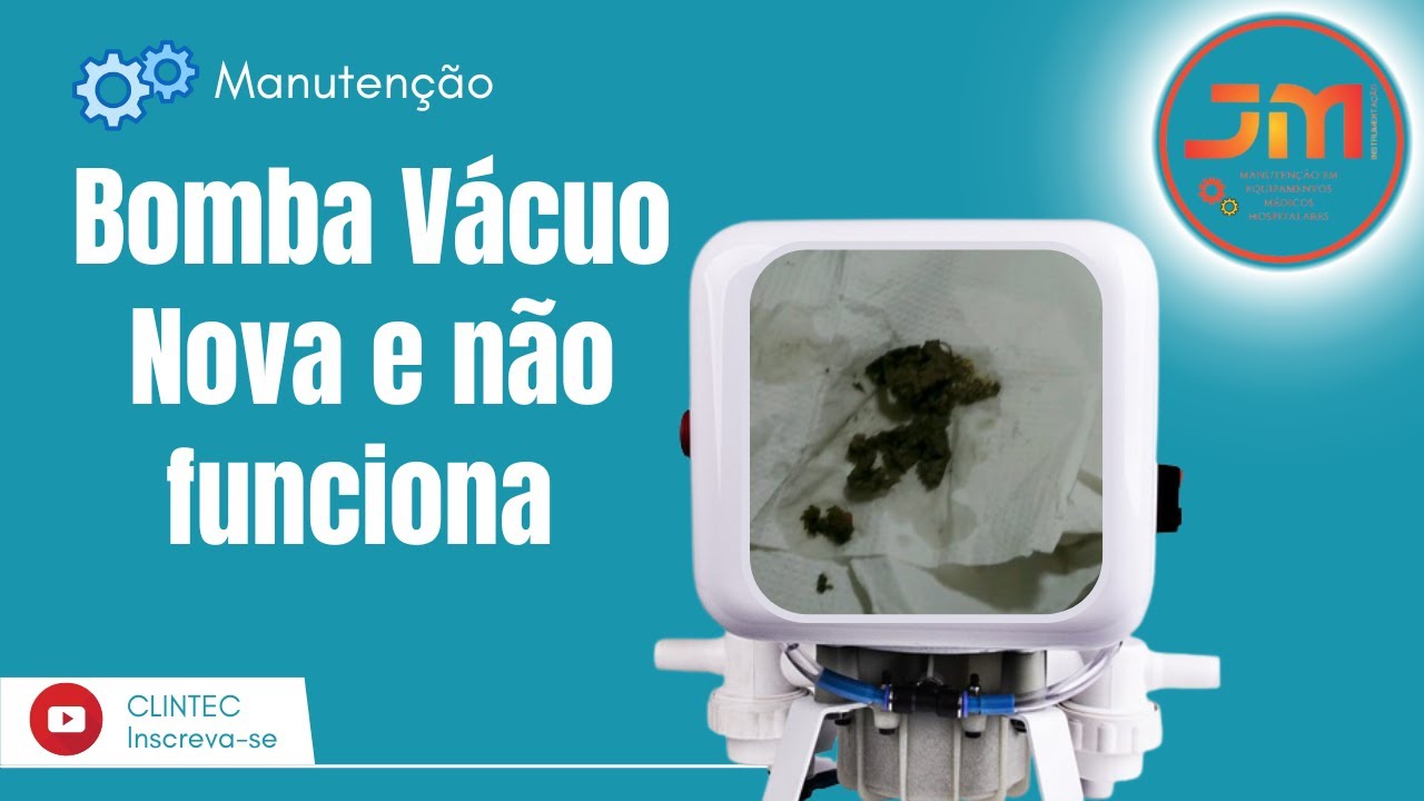 Bomba vácuo nova e não suga 