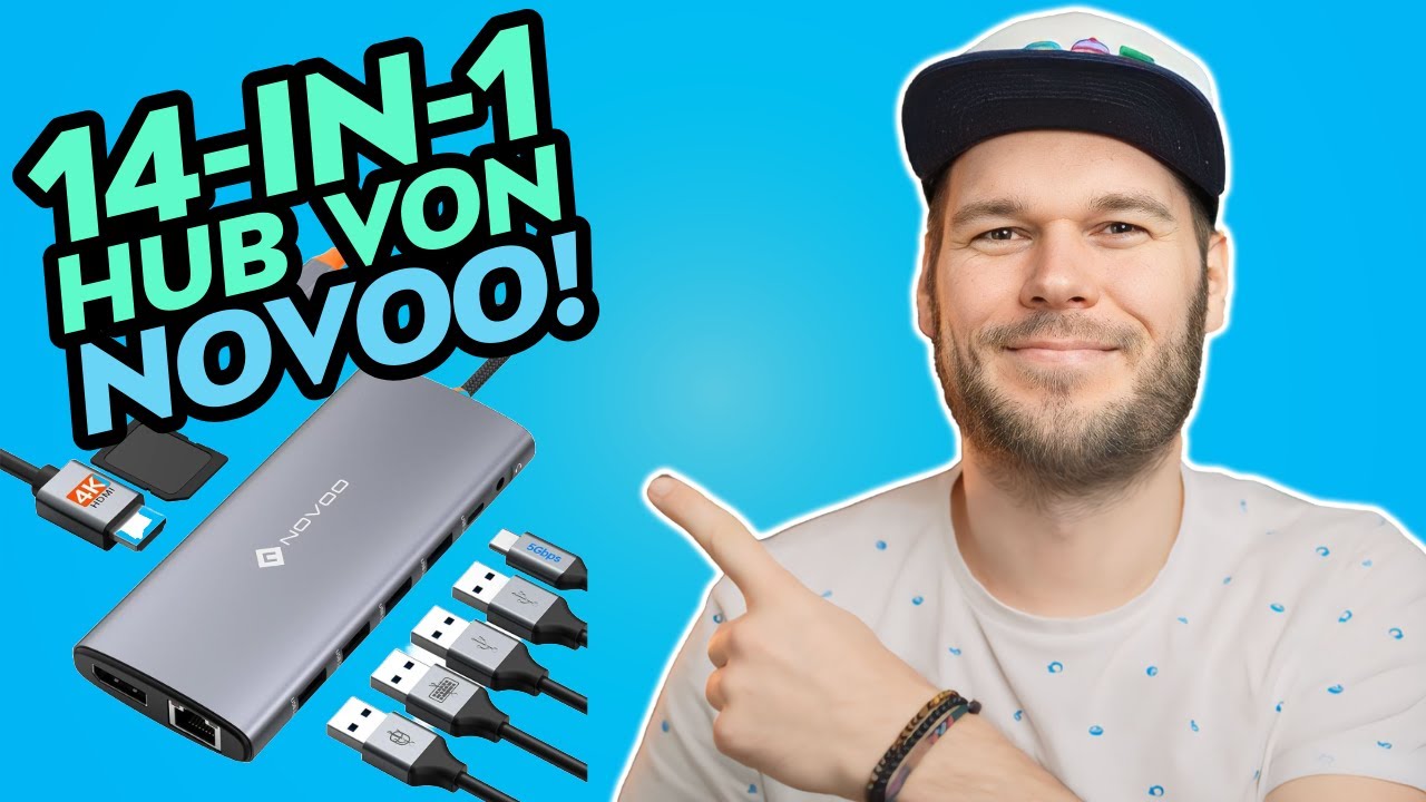 NOVOO RM14 USB-C Docking Station 14-in-1 Hub | Ein Hub das alles bietet?