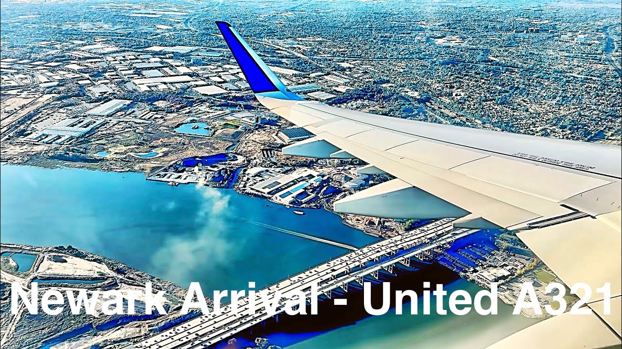Newark Arrival - United A321