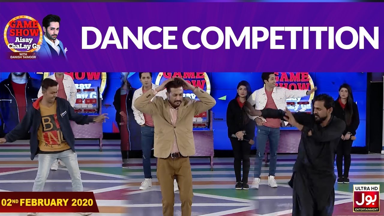 Dancing Competition In Game Show Aisay Chalay Ga With Danish Taimoor | 2nd January 2020