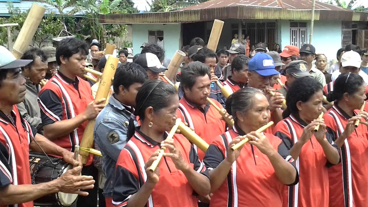 Kesenian Bambu asal Kecamatan Lindu Sigi Sulteng