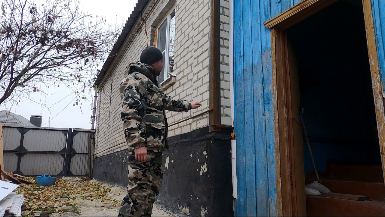 Трещина в доме, стяжка