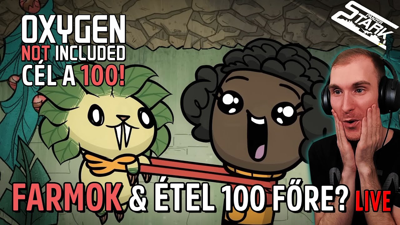 FARMOK, Étel & Áram Megoldások 100 Főre? - ONI: A Százak #3 - Stark LIVE