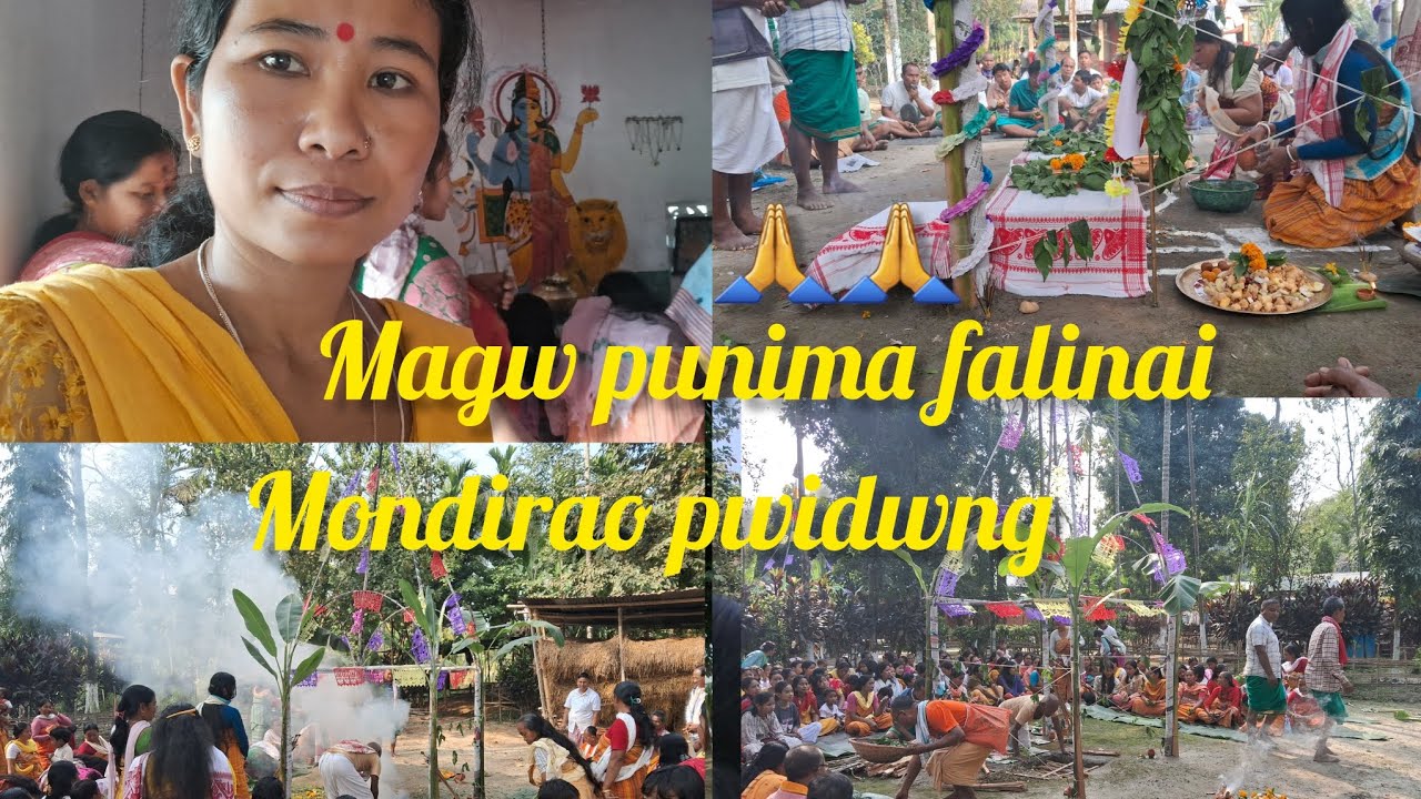 Magw punima falinai mandirao pwidwng jwngha lwgwpwr 🙏🙏//