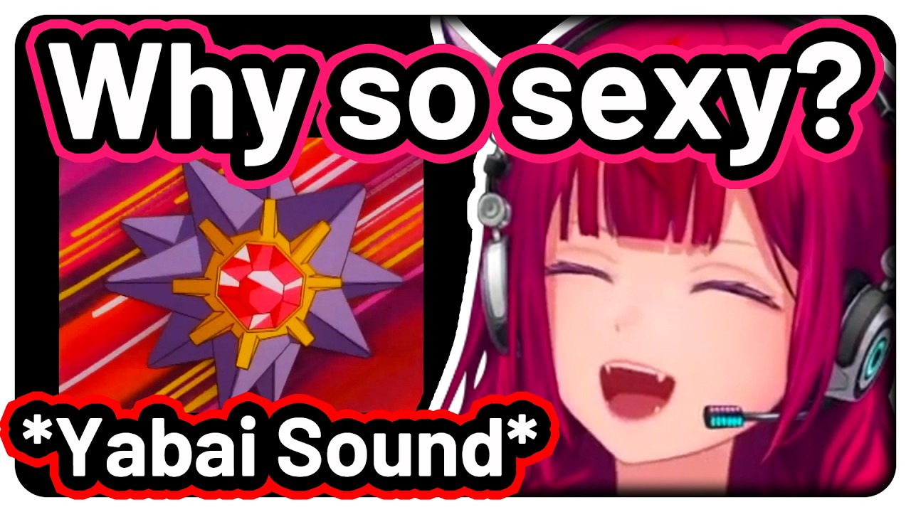 IRyS reacts to the Yabai French dub of Starmie and Staryu 【Hololive EN】