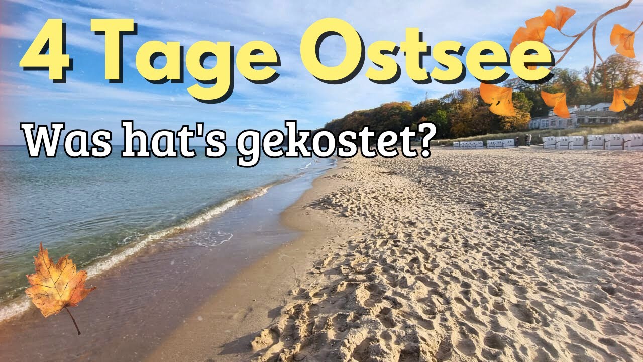 4 Tage Rügen im Herbst – Entspannung & Kostencheck 💸🌊