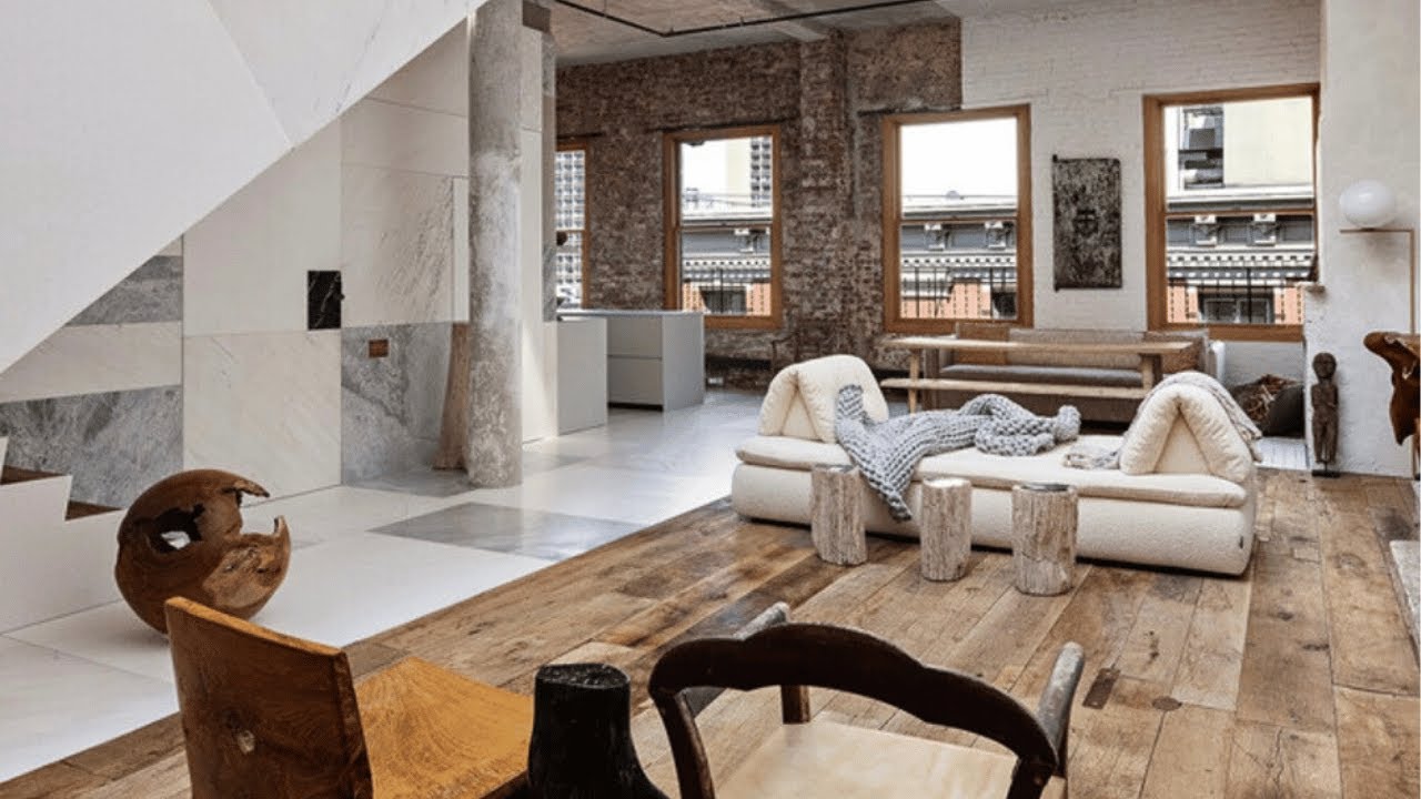 ВНУТРИ уникального пентхауса-лофта в Сохо с 9-метровыми потолками и видом на горизонт | SERHANT. Тур