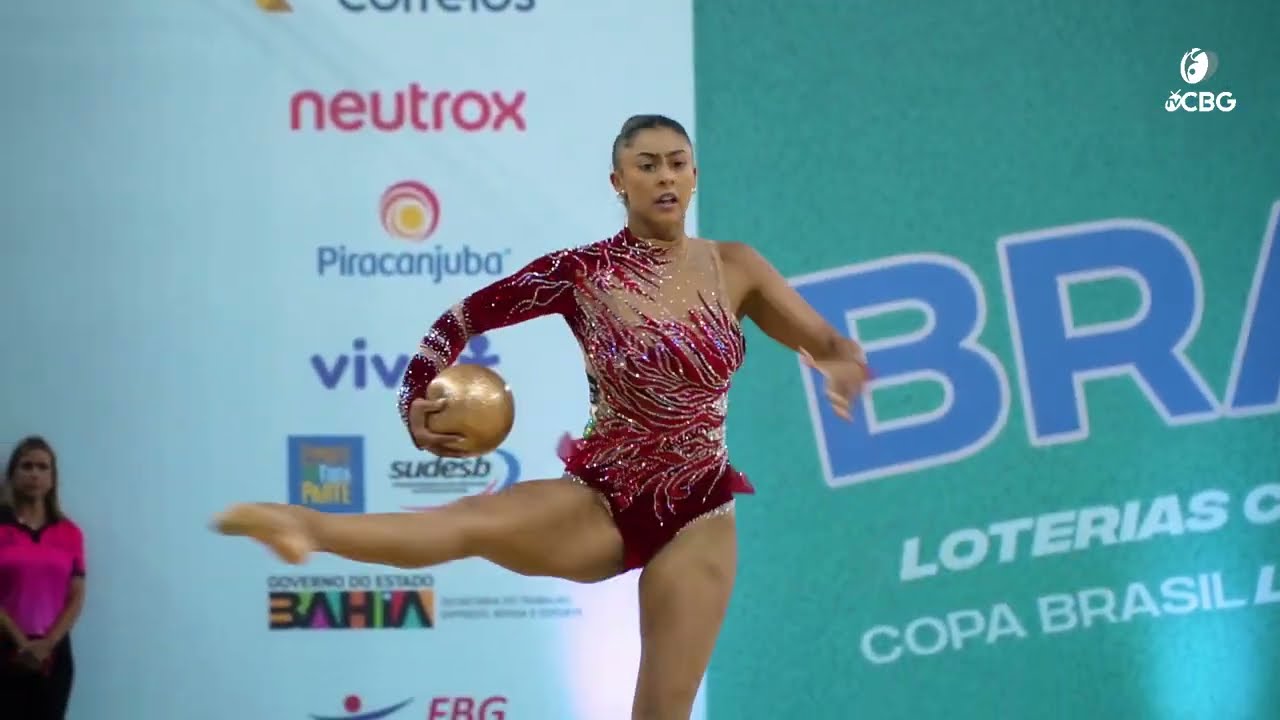 Apresentação de Babi Domingos no Brasileiro de GR 2024