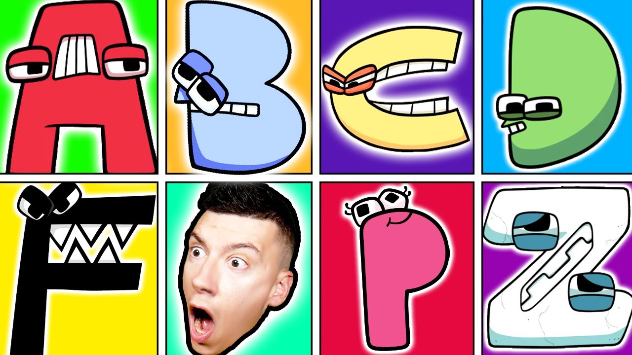 TROUVER ABCDEFGHIJKLMNOPQRSTUVWXYZ dans ROBLOX !! (Find The Alphabet Lore Morphs)