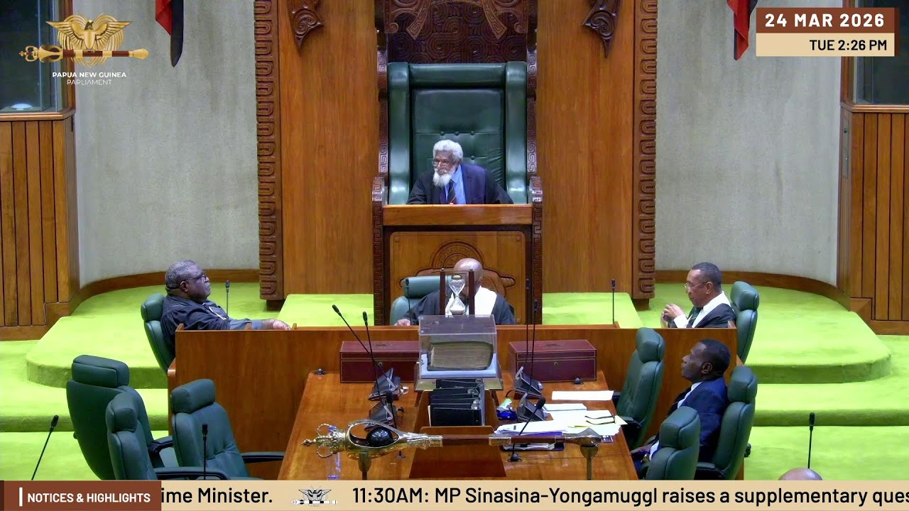 PARLIAMENT SITTING | 24th March, 2026