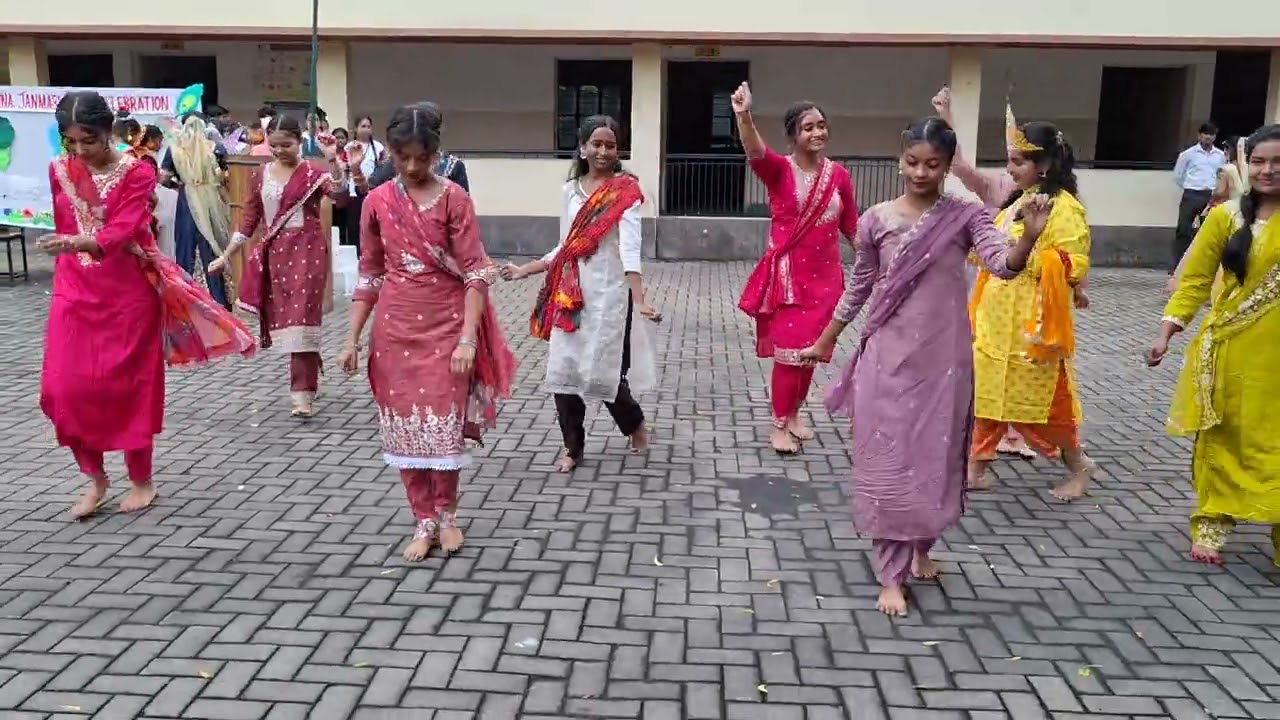 Janmashtami dance #school#krishna