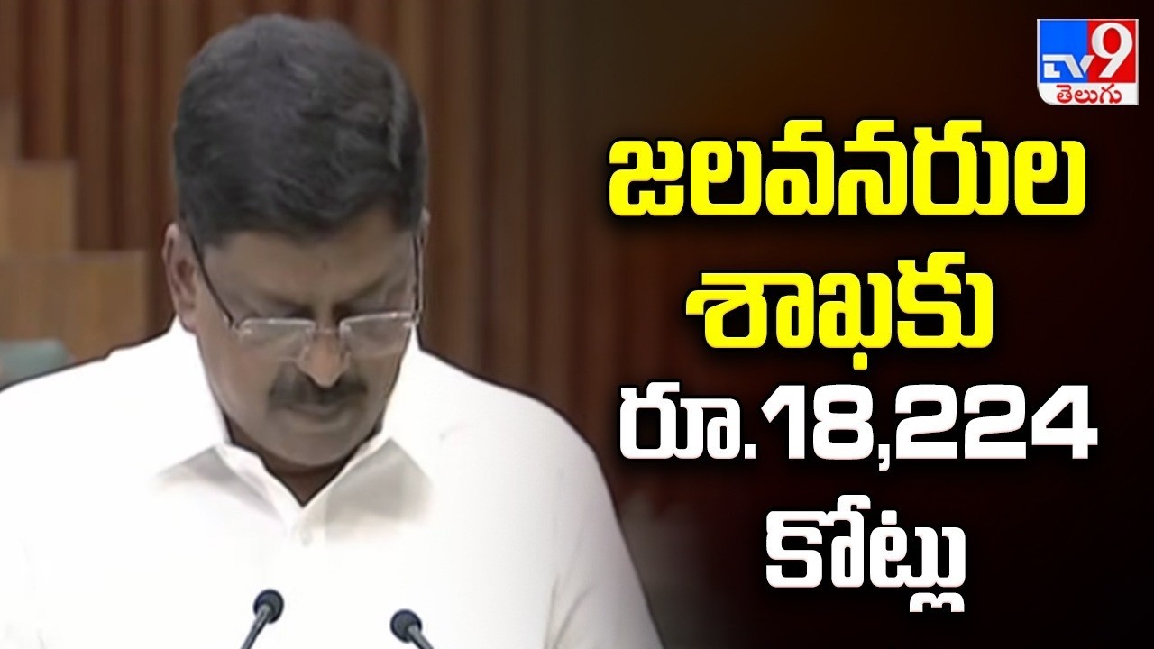 AP Budget 2026 : జలవనరుల శాఖకు రూ.18,224 కోట్లు: Payyavula - TV9