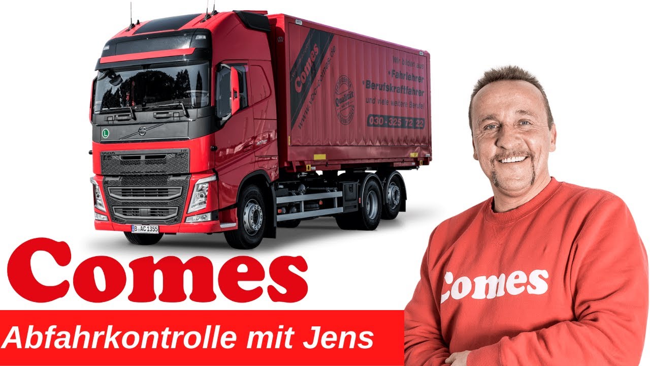 Abfahrkontrolle mit Jens vom Bildungscentrum Comes