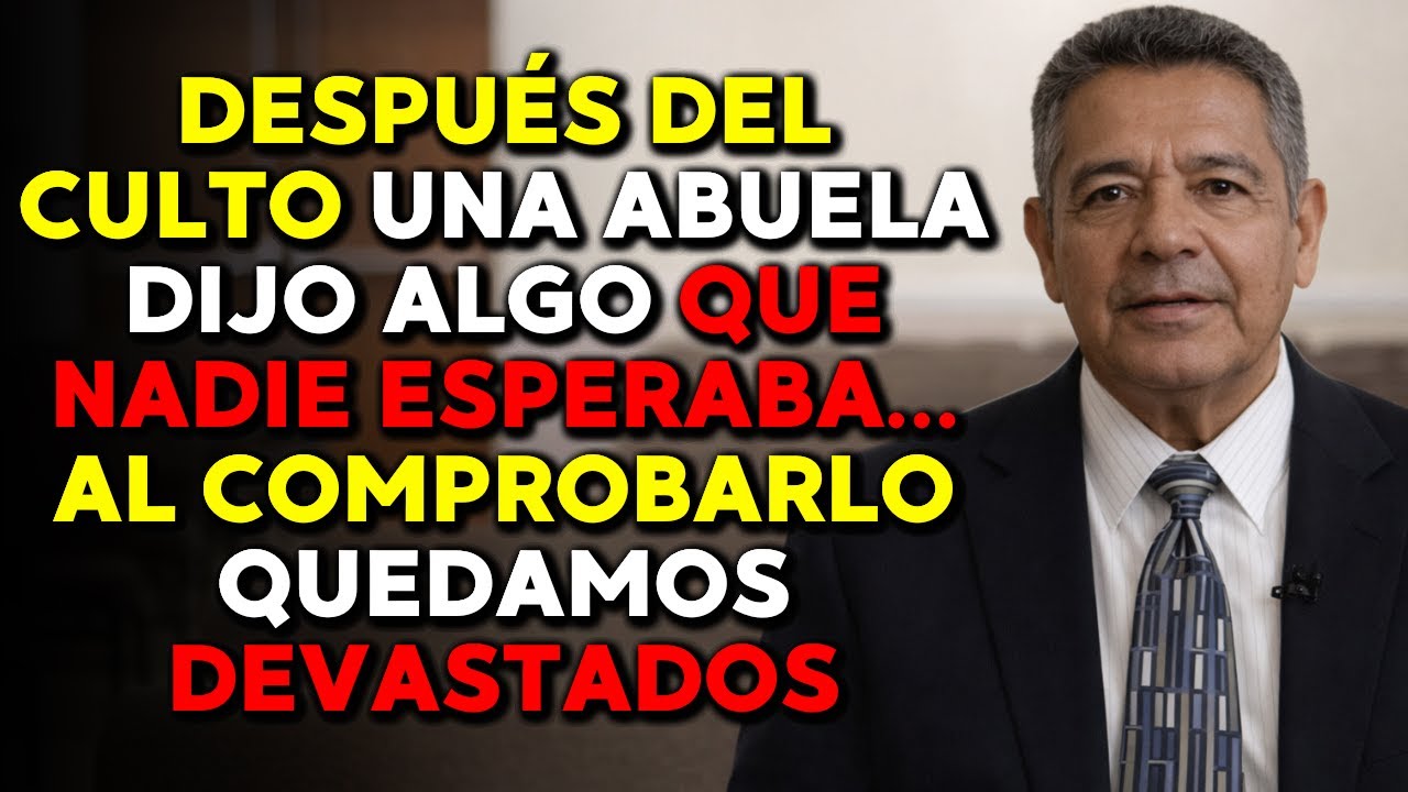 Después del culto, una abuela dijo algo que nadie esperaba… y al comprobarlo quedamos devastados