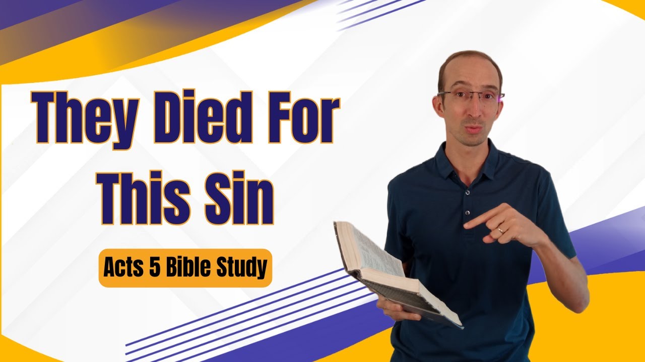 Acts 5 Bible Study - The Danger of Hypocrisy (Ananias and Sapphira)