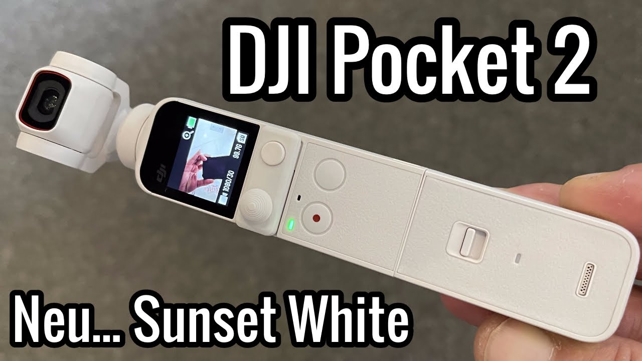 DJI Pocket 2 Neu Sunset White deutsch ! Unboxing..Preis..Beschreibung ! DJI limited Version 2021 !