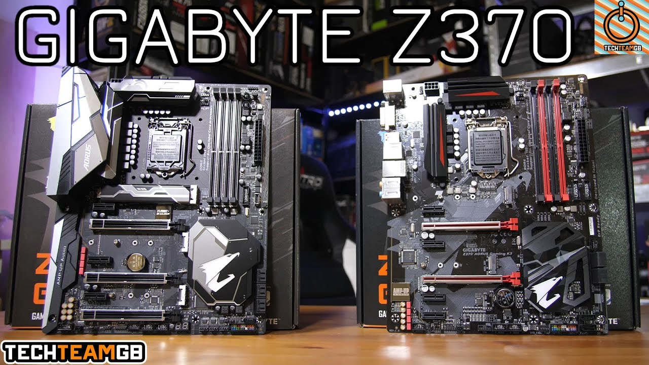 Gigabyte Z370 Gaming 7 & Gaming K3 Motherboard Review