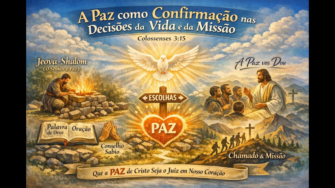 A Paz Como Confirmação nas Decisões da Vida e da Missão - Pr. Roberto Braz