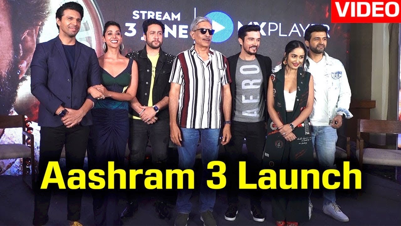 Ek Badnaam Aashram Season 3 Press Confrence | Ashram 3 Babita aka Tridha Choudhury INTERVIEW Live