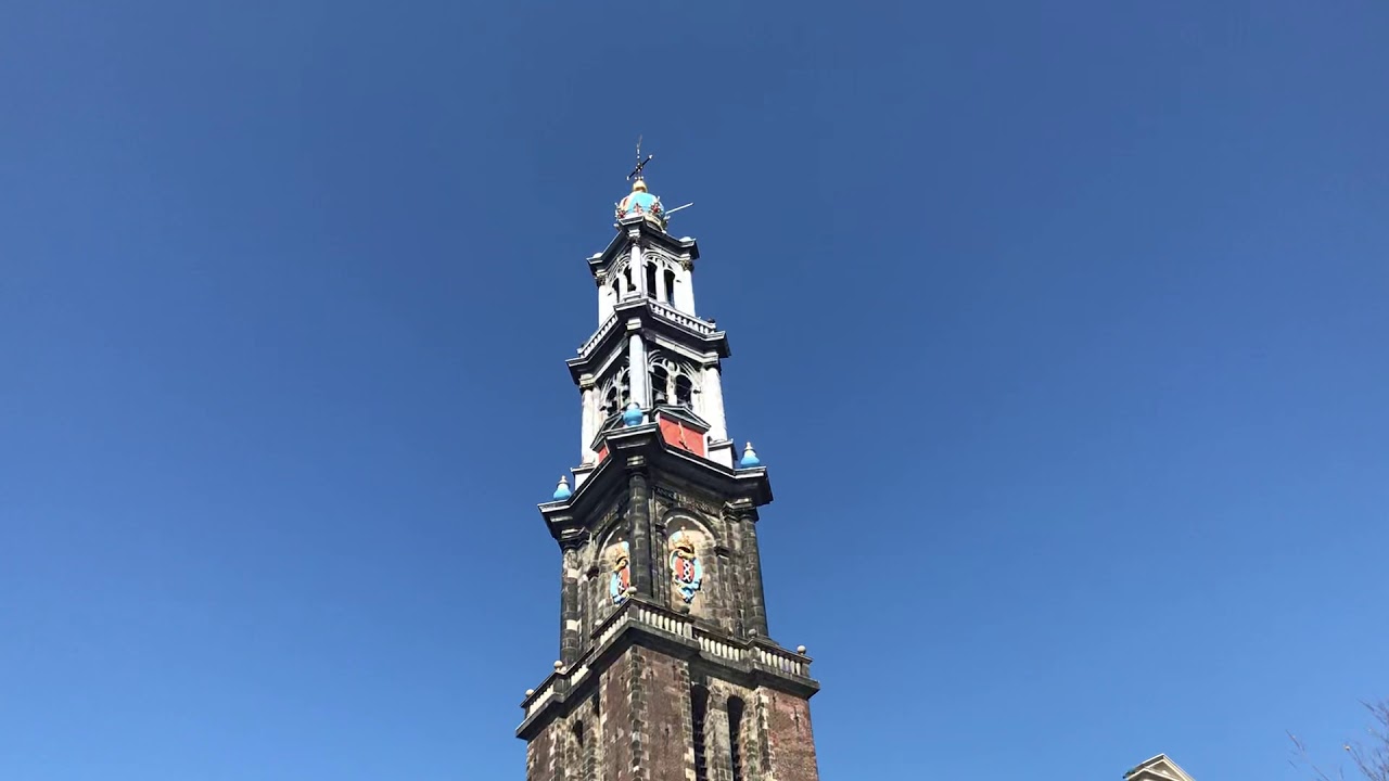 Westerkerk Kerkklokken Carillon in Amsterdam