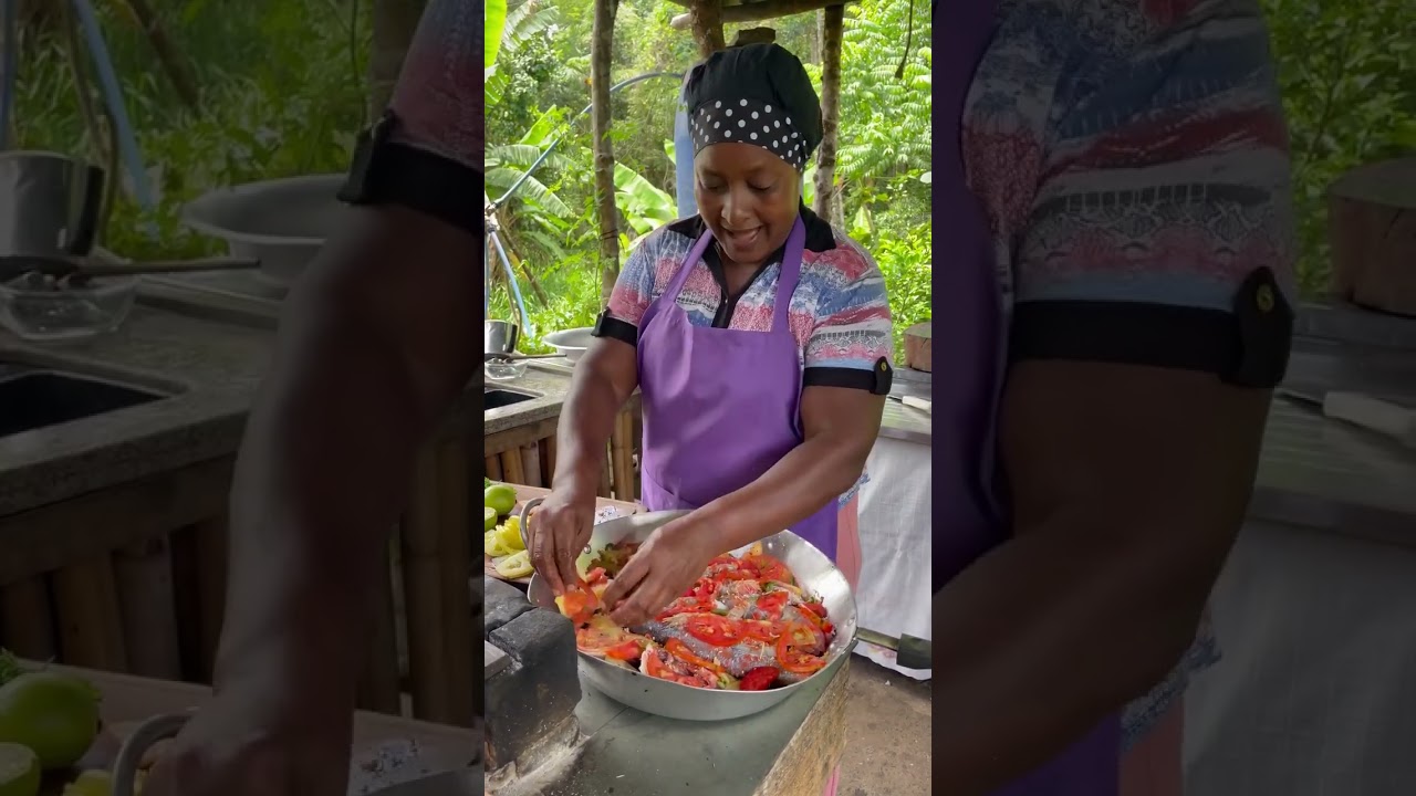Com a nossa colheita de hoje, já preparamos uma deliciosa refeição
