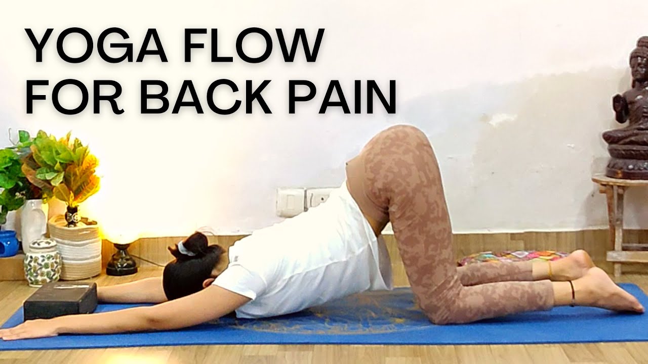 Evening Yoga for 'BACK PAIN' | 14 min Sequence for Office Workers