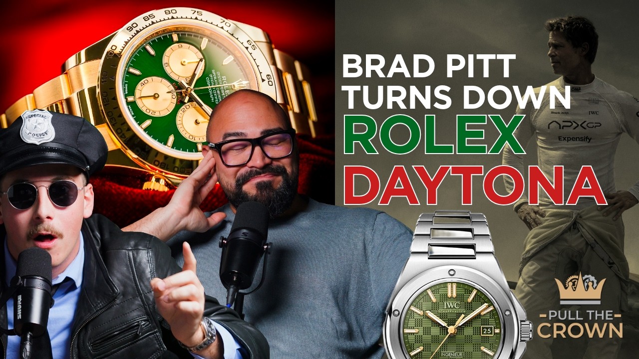 Is Brad Pitt&rsquo;s IWC better than a Patek Philippe or AP? &mdash;] Pull The Crown
