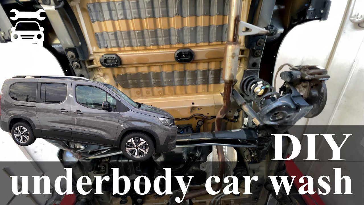 МОЙКА ДНЯ КУЗОВА после зимы PEUGEOT RIFTER/CITROEN BERLINGO/OPEL COMBO/TOYOTA PROACE CITY VERSO/