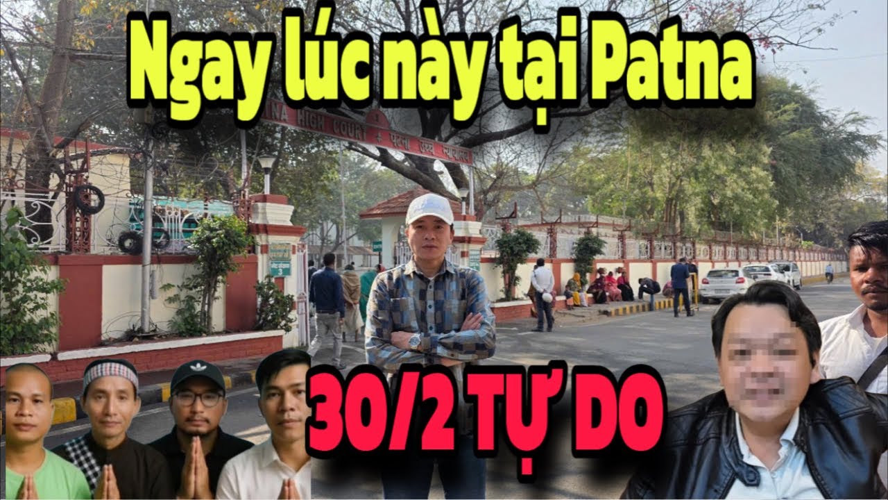 Ngay lúc này tại Toà Patna 4 nghi phạm trắng án thả tự do ngày 30/2?