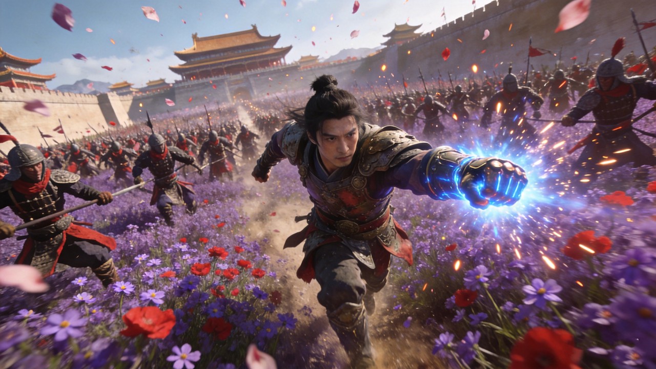 【FULL MOVIE】花谷血战！反贼操控万人围攻皇宫，他一人一甲杀穿敌阵！#movie #film