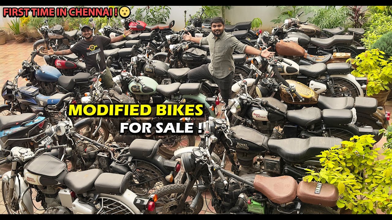 Modified BIKES For SALE And Bike Modifications in Chennai !!😍 Madras Custom Studio