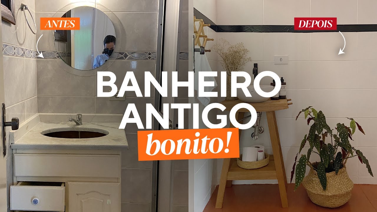 BANHEIRO ANTIGO: como decorar?