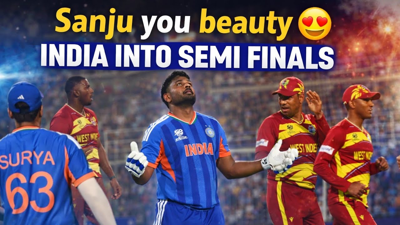 Sanju You Beauty 😍 | India Into Semi Finals | India vs West Indies Review #sanjusamson #t20worldcup 