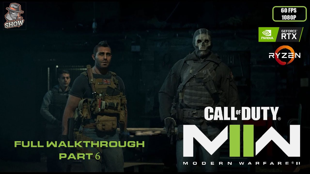 Call of Duty Modern Warfare 2 2022 Part 6 | PRISON BREAK | HINDSIGHT | [No Commentary]