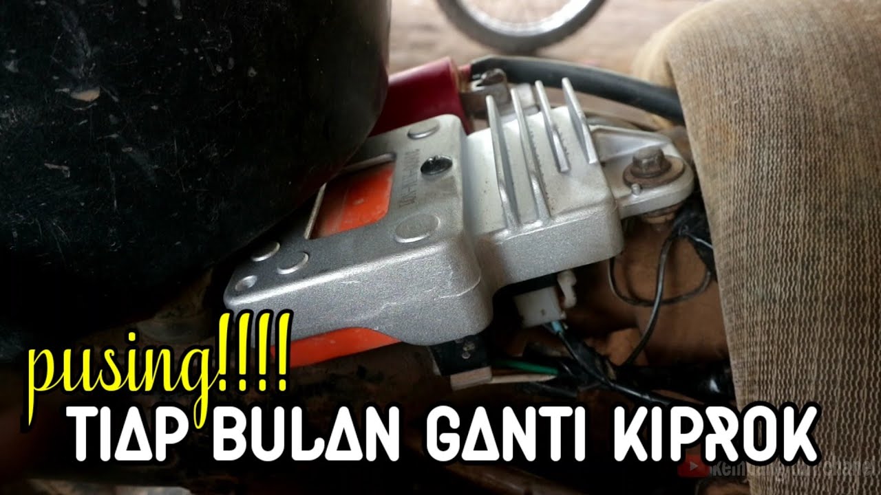 tiap bulan ganti kiprok (karisma 125 tiap bulan mati kipok)