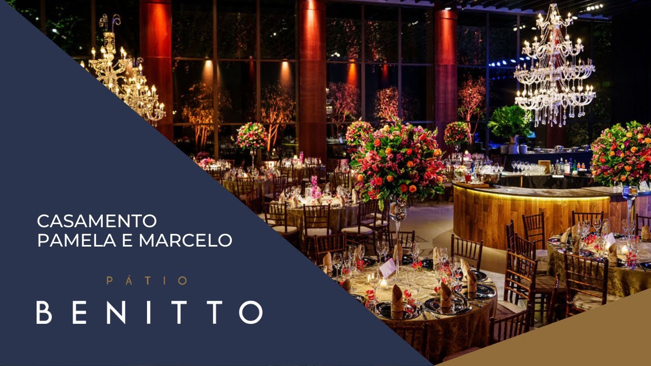 Casamento Pamella e Marcelo - P&aacute;tio Benitto