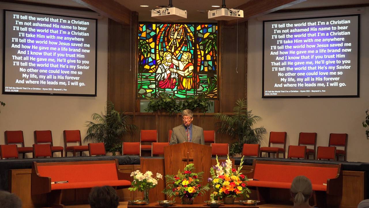 I'll Tell The World That I'm a Christian - July 24, 2016