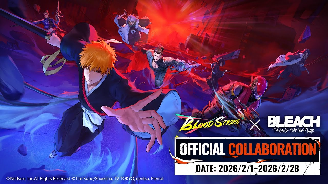 BLEACH X BLOOD STRIKE ya esta aqui gogogo🔴