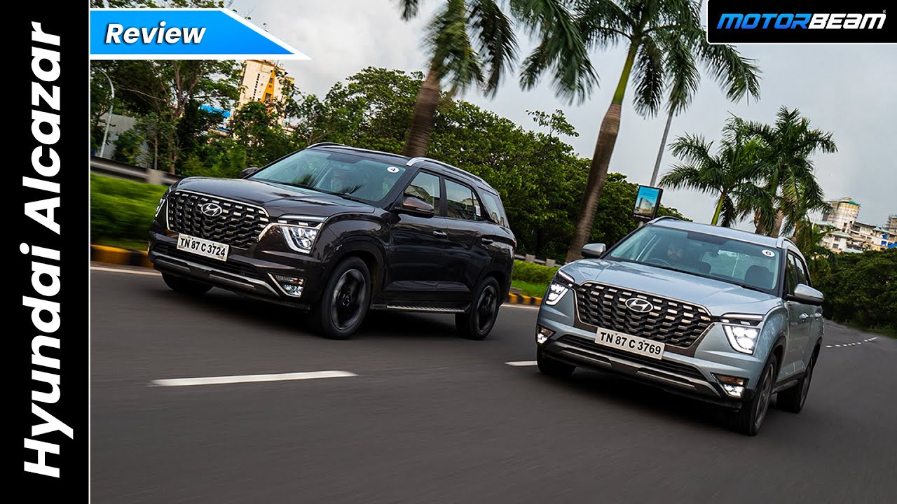 Hyundai Alcazar Review - 0-100 Tested With 6 Passengers! | MotorBeam