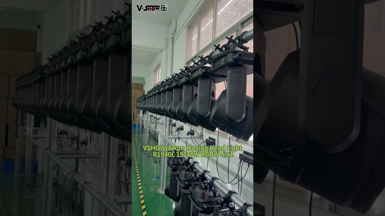 19*40W RGBW 4in1 big eye moving head light  #stagelight #movingheadlight