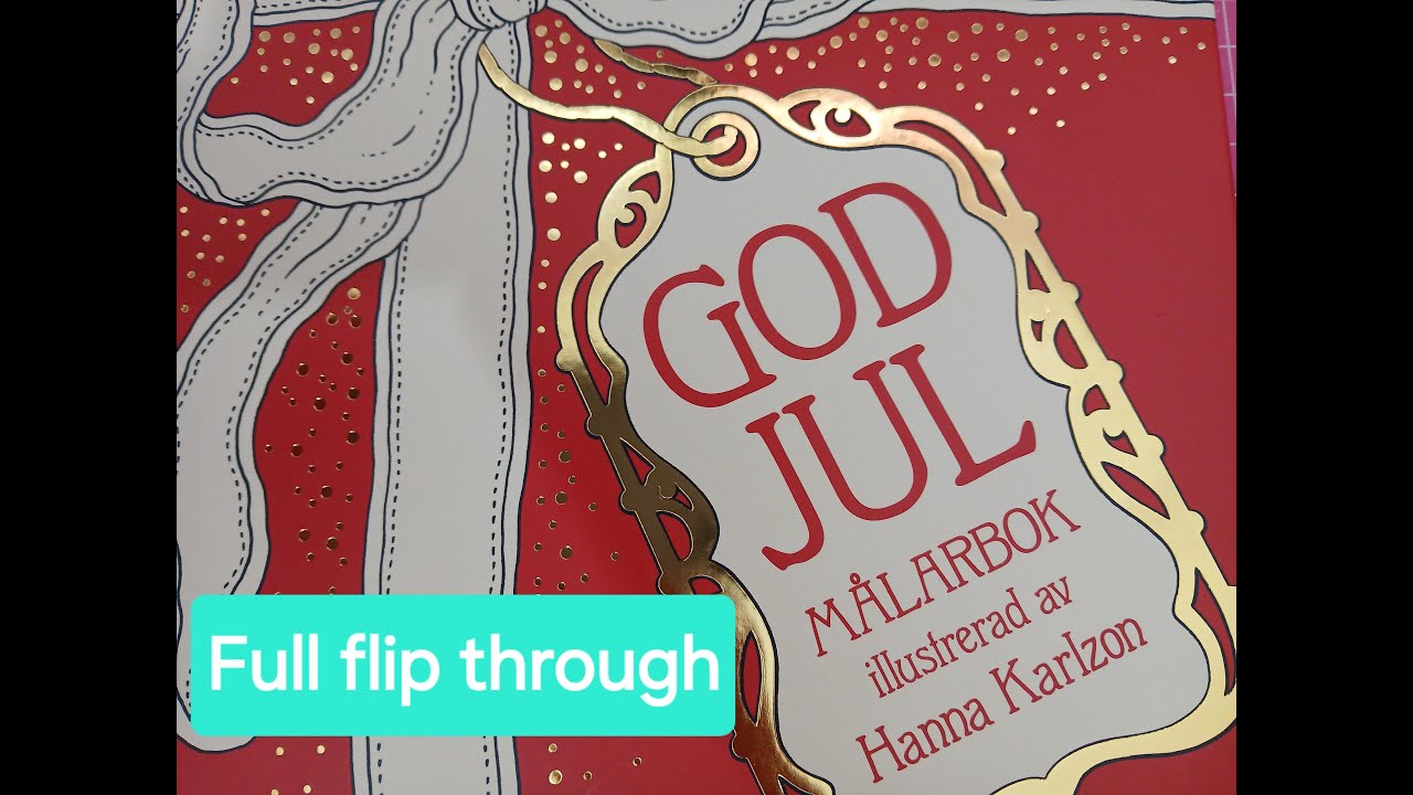 Full flip through of Hanna Karzon's NEW Chrismas book 'Merry Christmas'